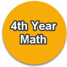 4th Year Math